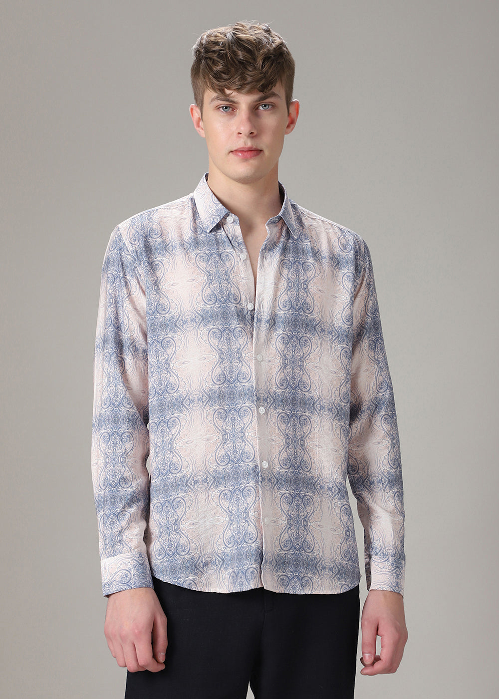 Symmetry Floral Print Shirt