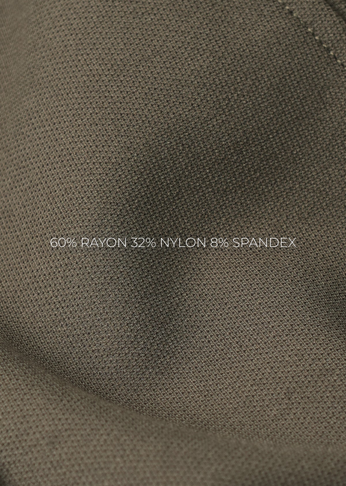 Olive Grey Relaxed Fit Drawstring Trouser