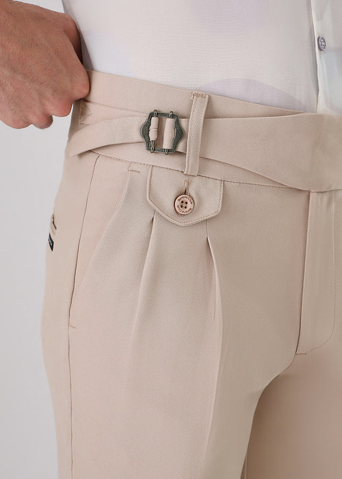 Tan Beige Gurkha Pant