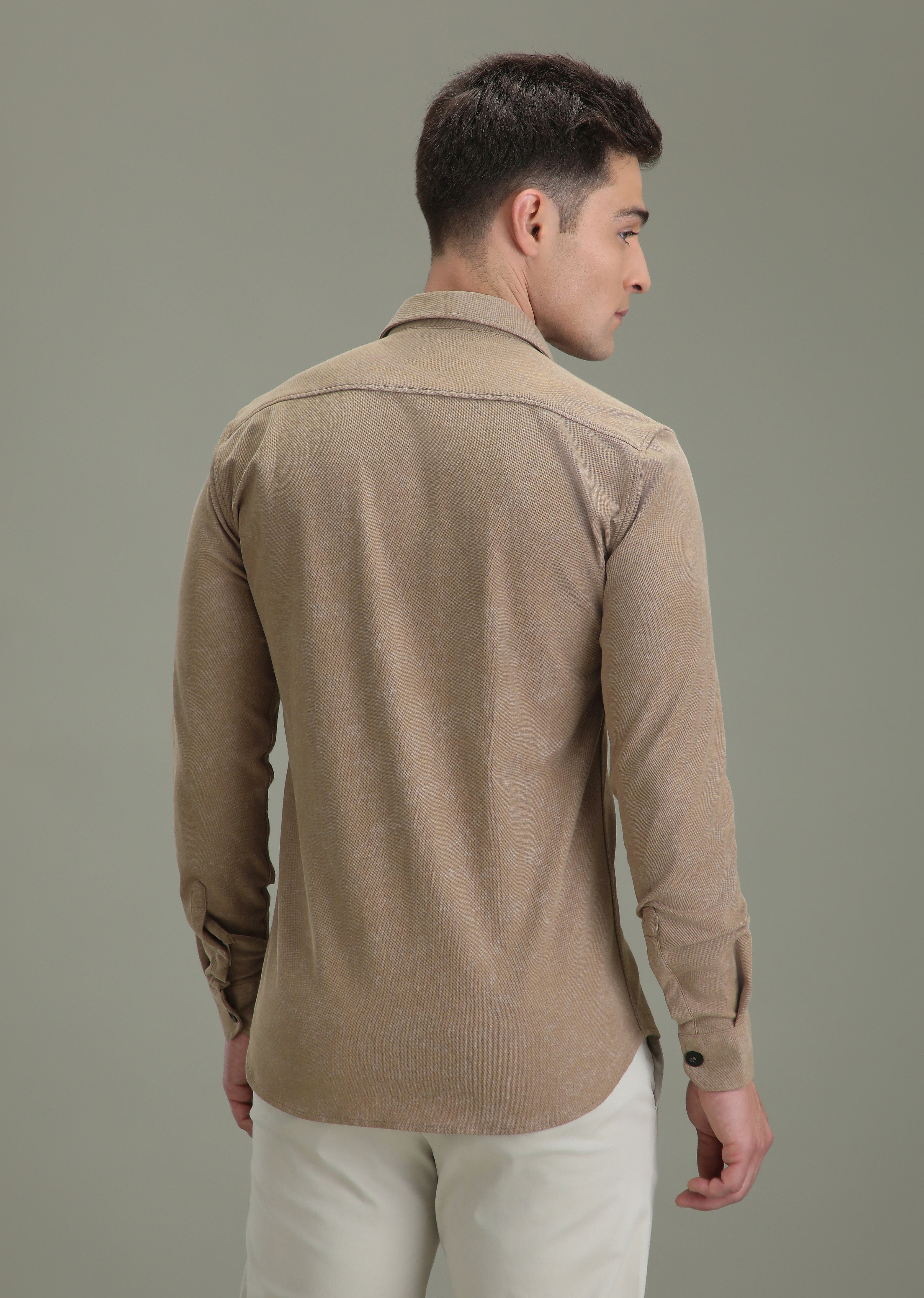 Tan Brown Dye Shirt