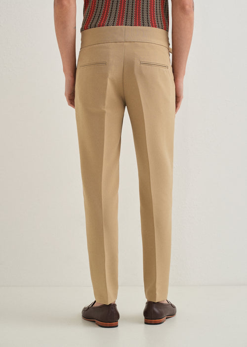 Tan Brown Gurkha Pant
