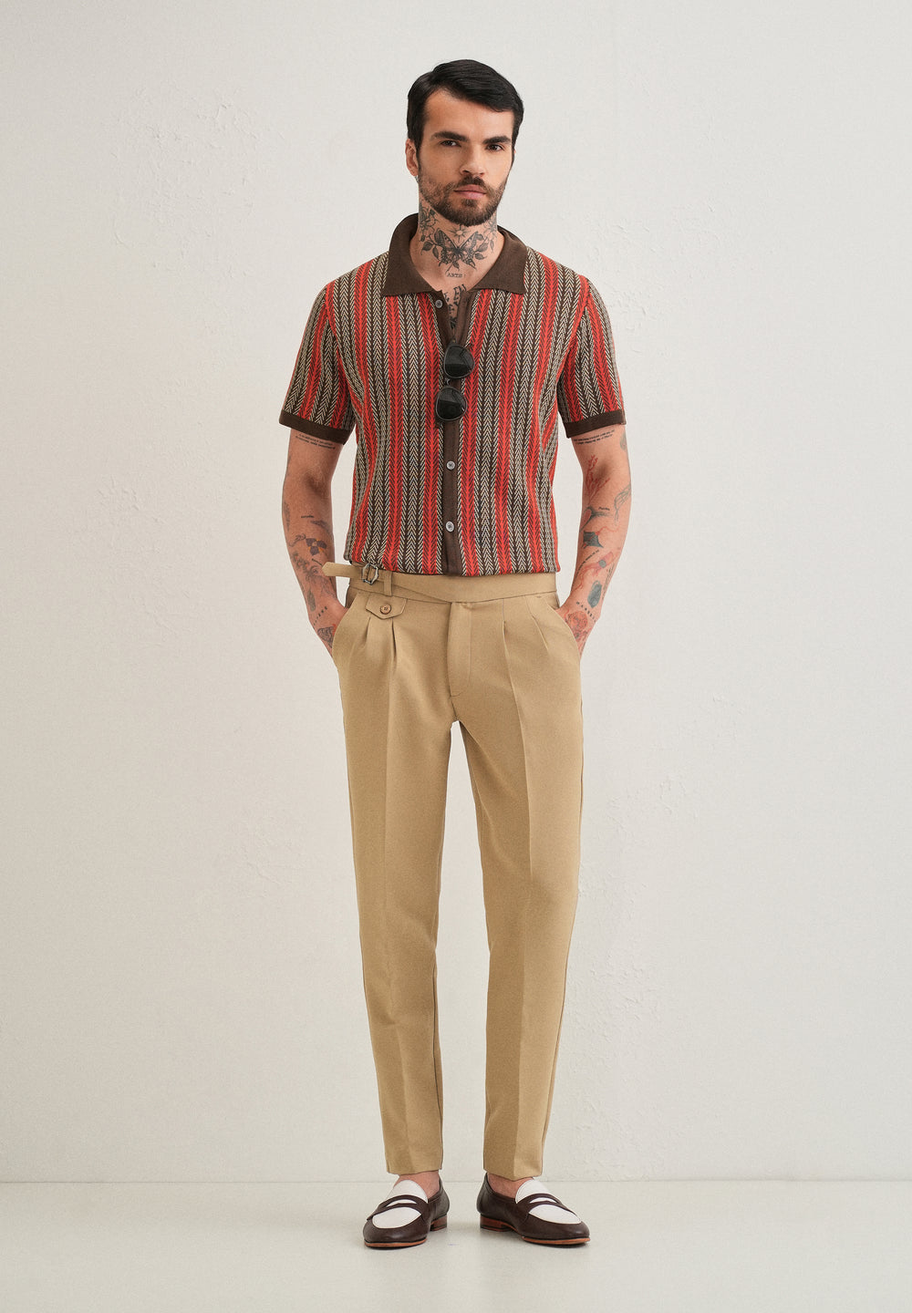 Tan Brown Gurkha Pant