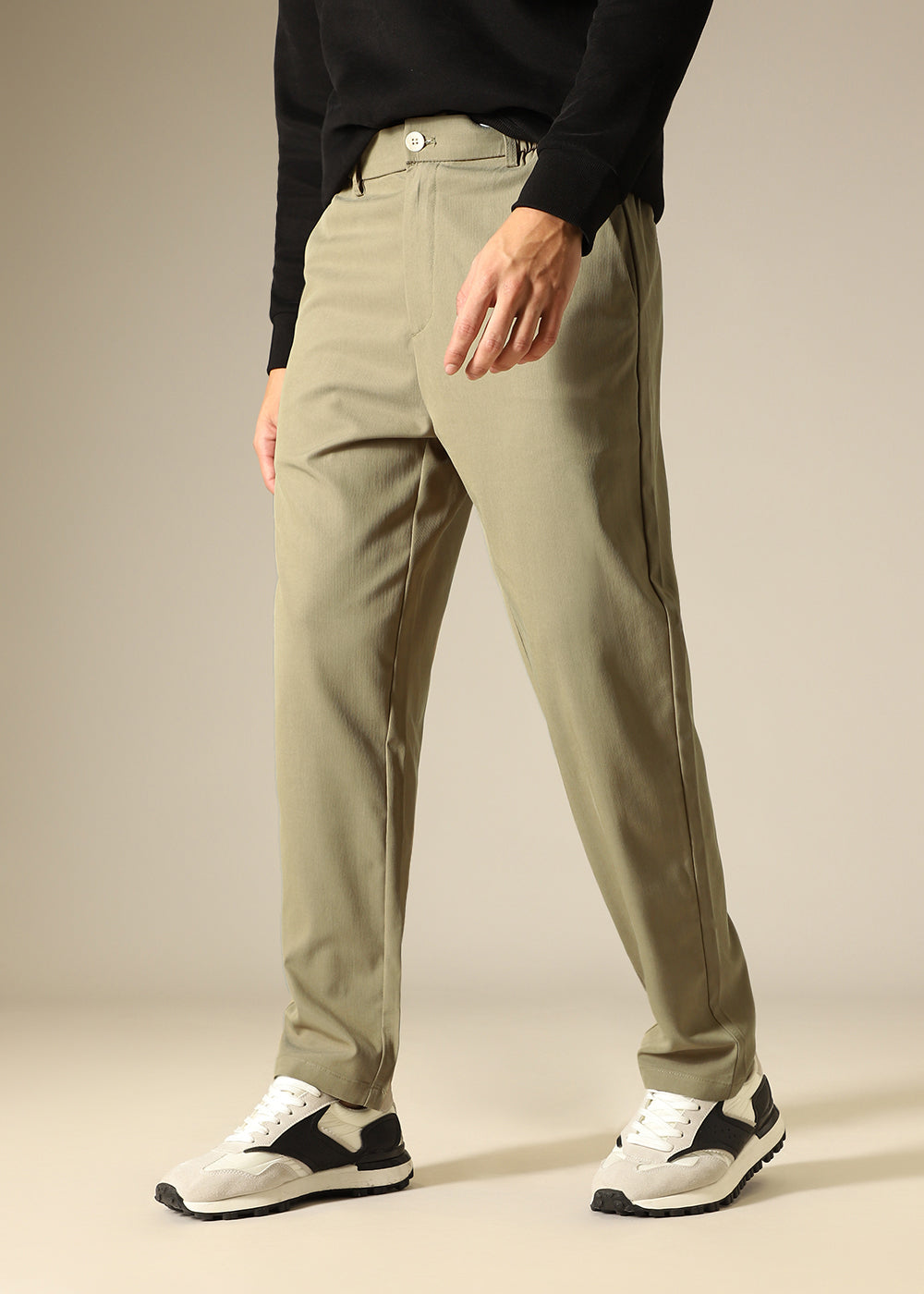 Tan Relaxed Fit Trouser