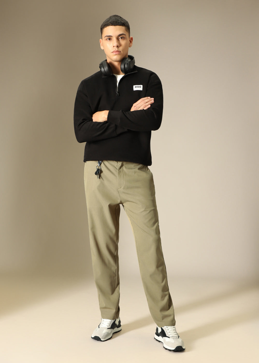 Tan Relaxed Fit Trouser