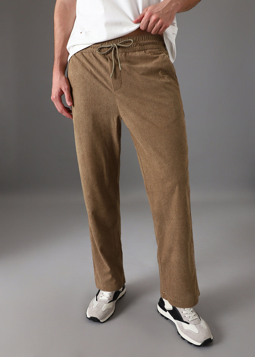ボトムス Corduroy Pants (Brown) Tan Corduroy Pants