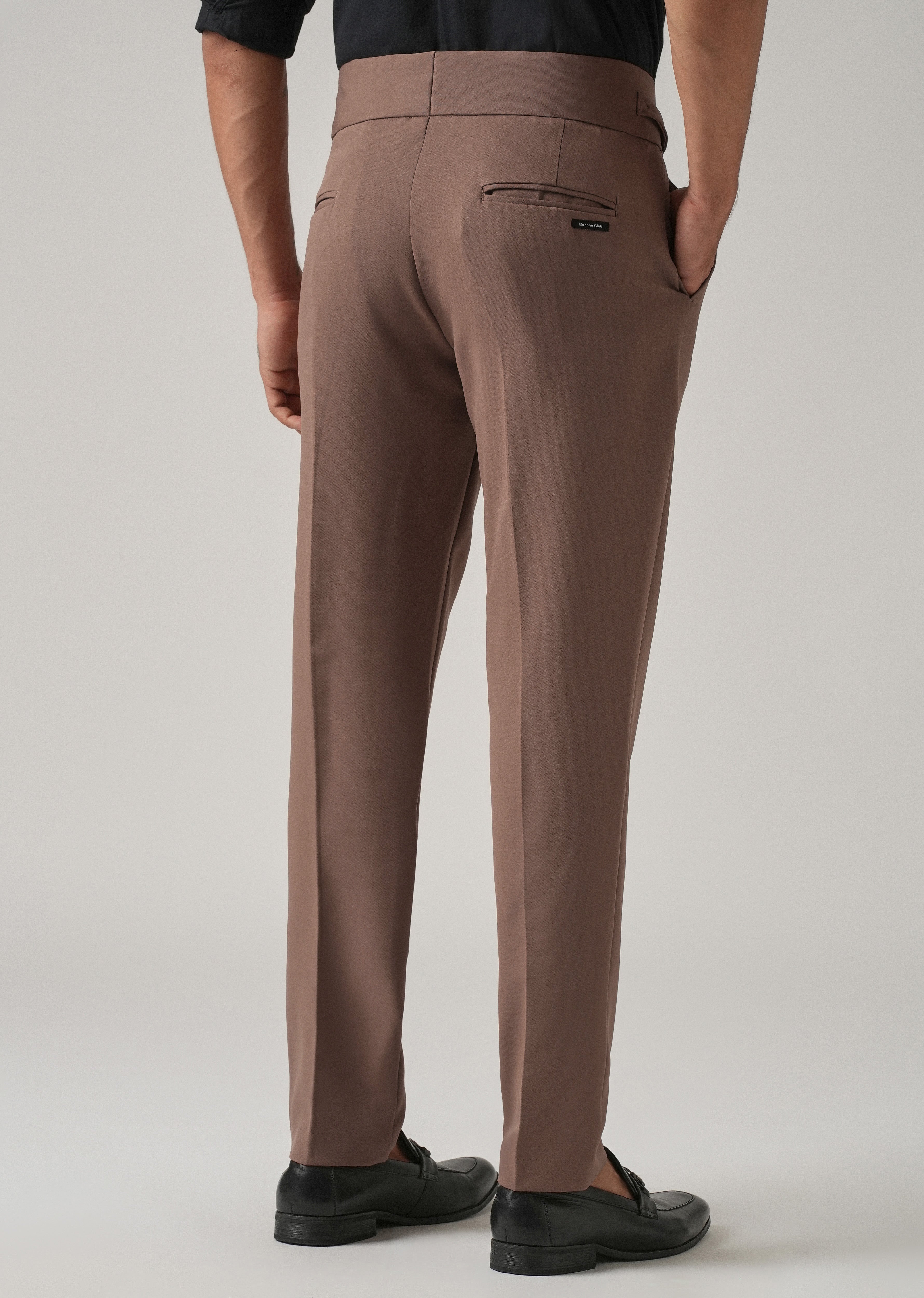 Taupe Brown Gurkha Pant