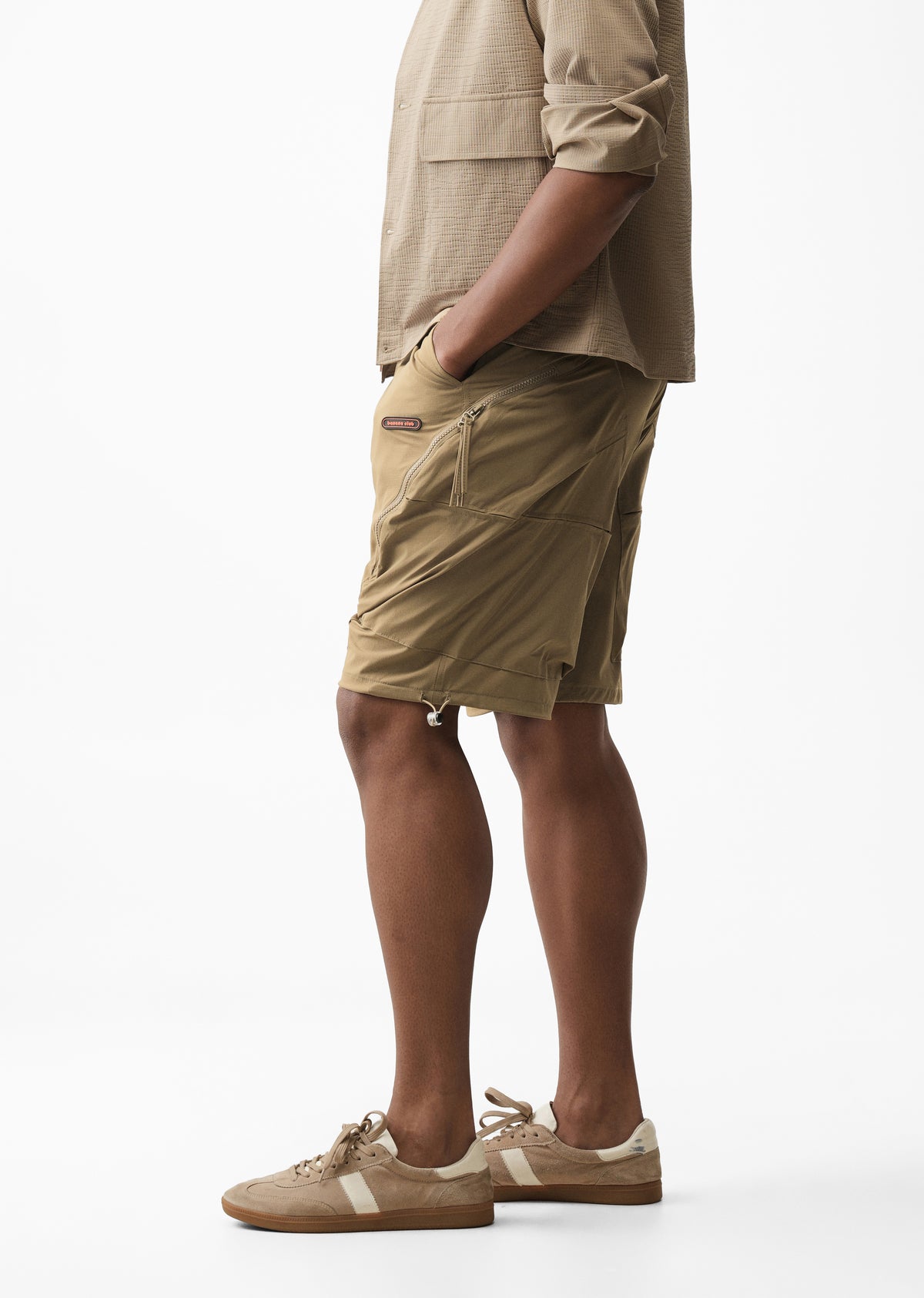 Khaki Cargo Shorts