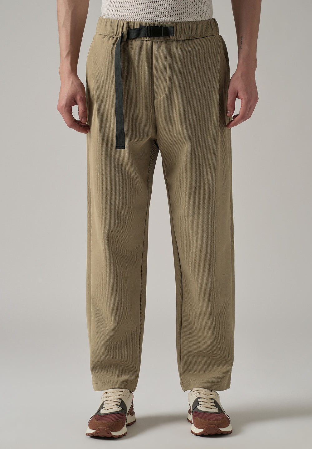 Taupe Twill Pants