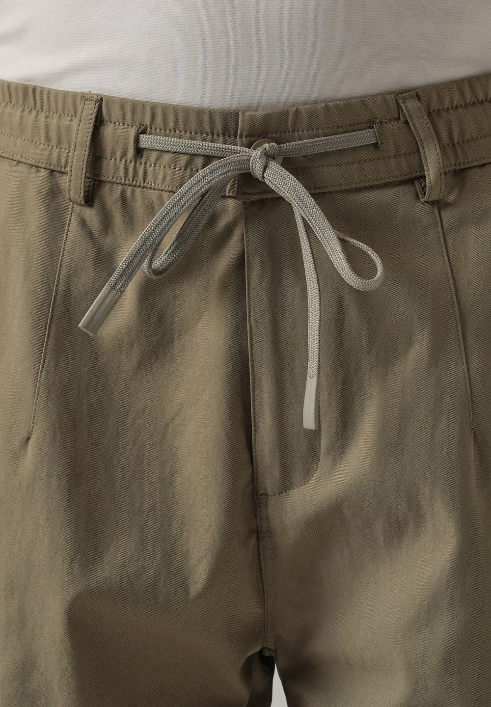 Taupe Stone Wash Cargo Pants