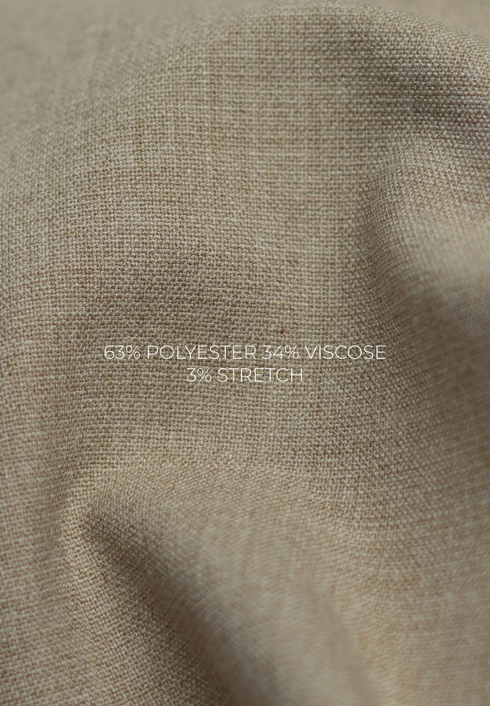 Taupe Semi-Elasticated Trouser