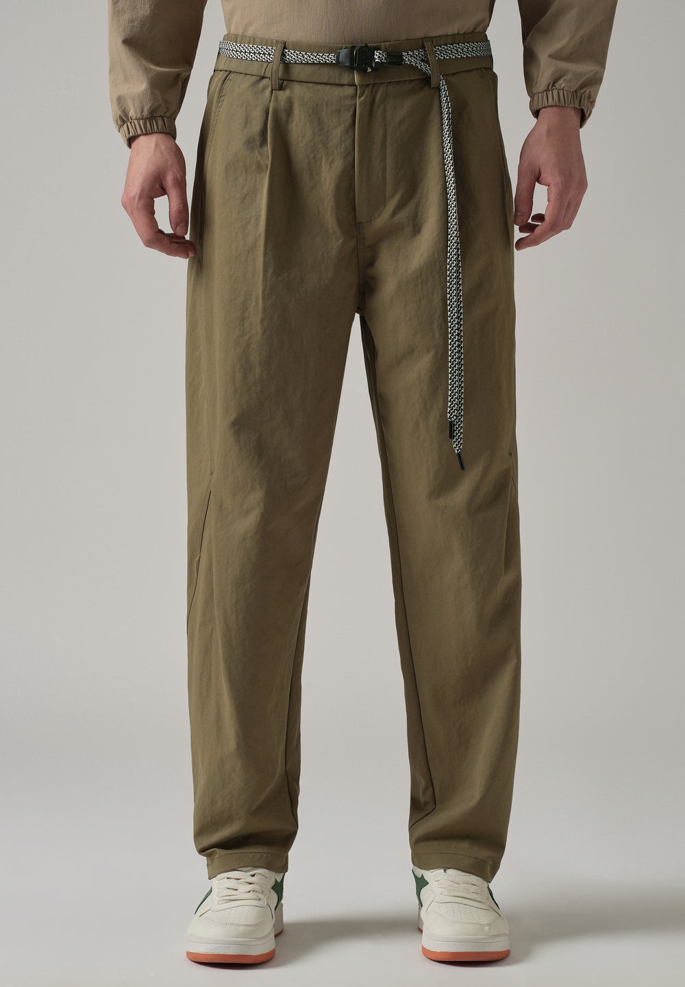Taupe Stone Wash Pant