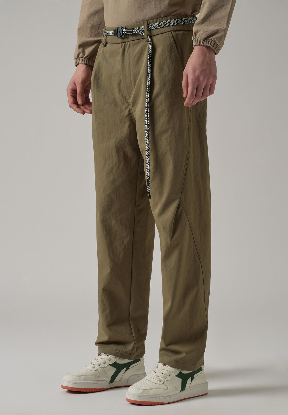 Taupe Stone Wash Pant