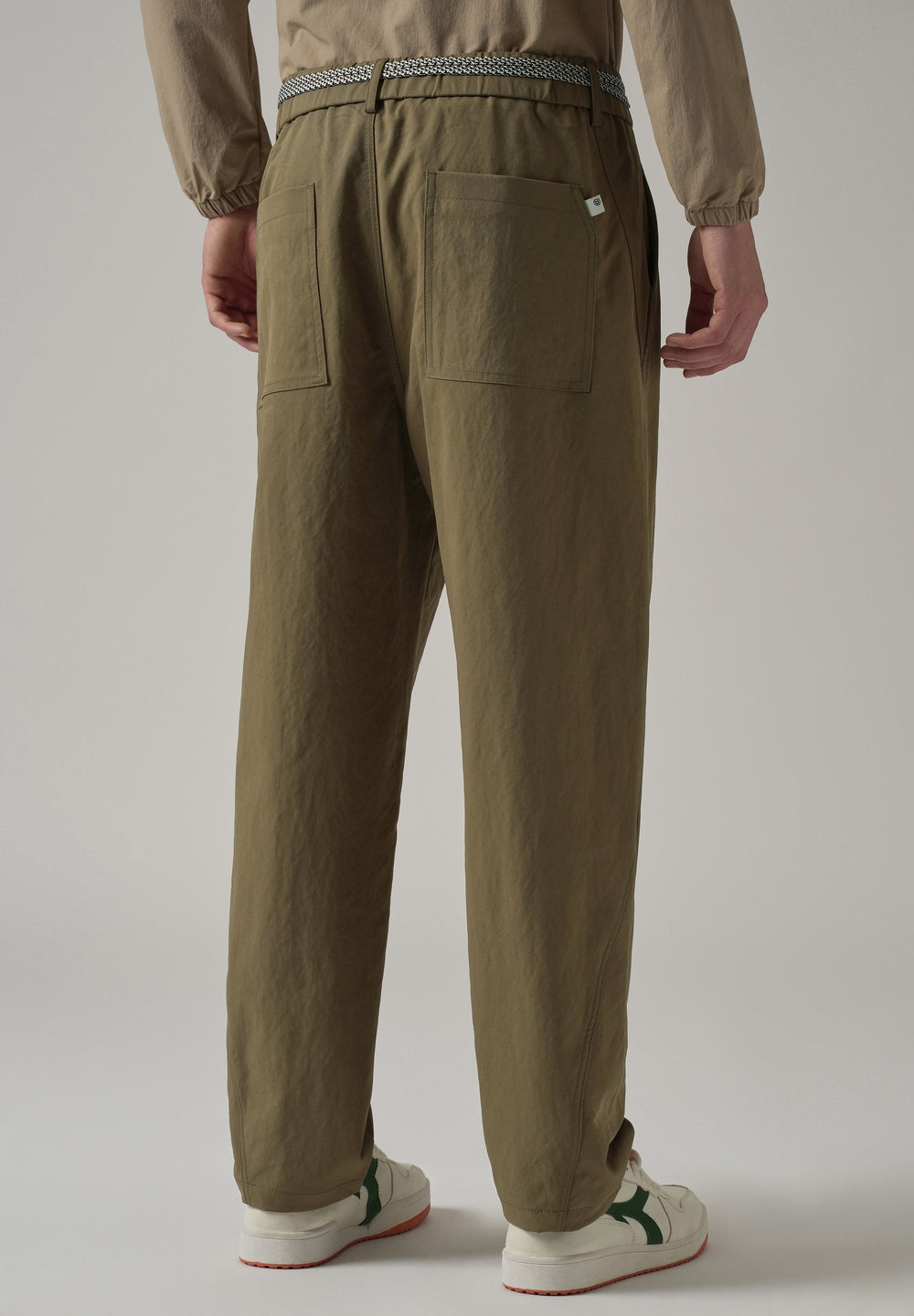 Taupe Stone Wash Pant