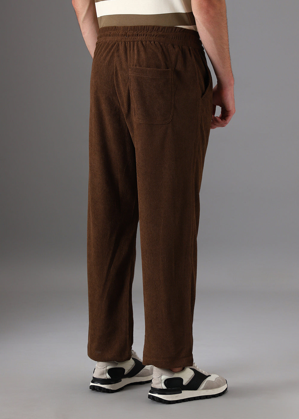 Terracotta Brown Corduroy Pants