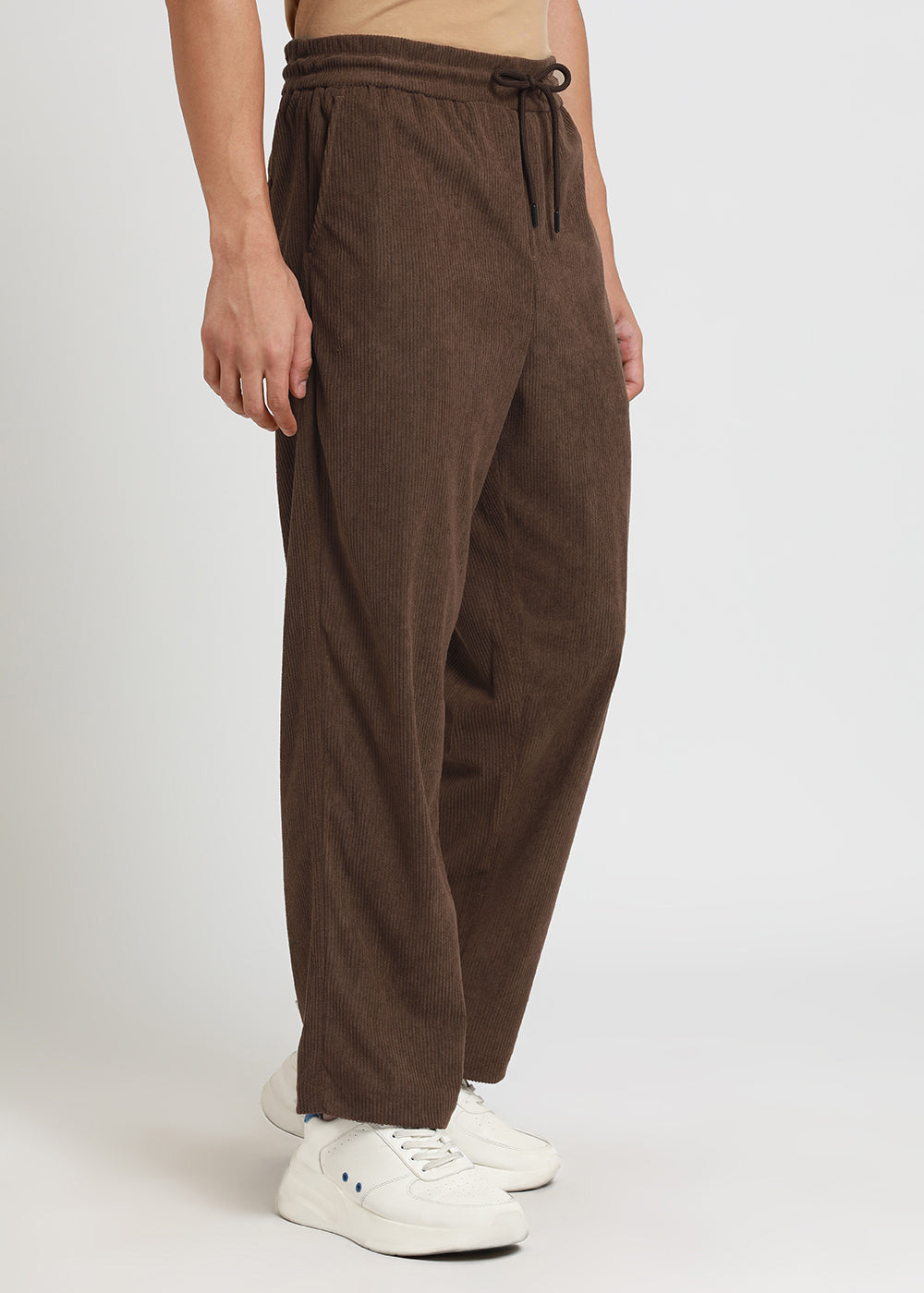Terracotta Brown Corduroy Pants
