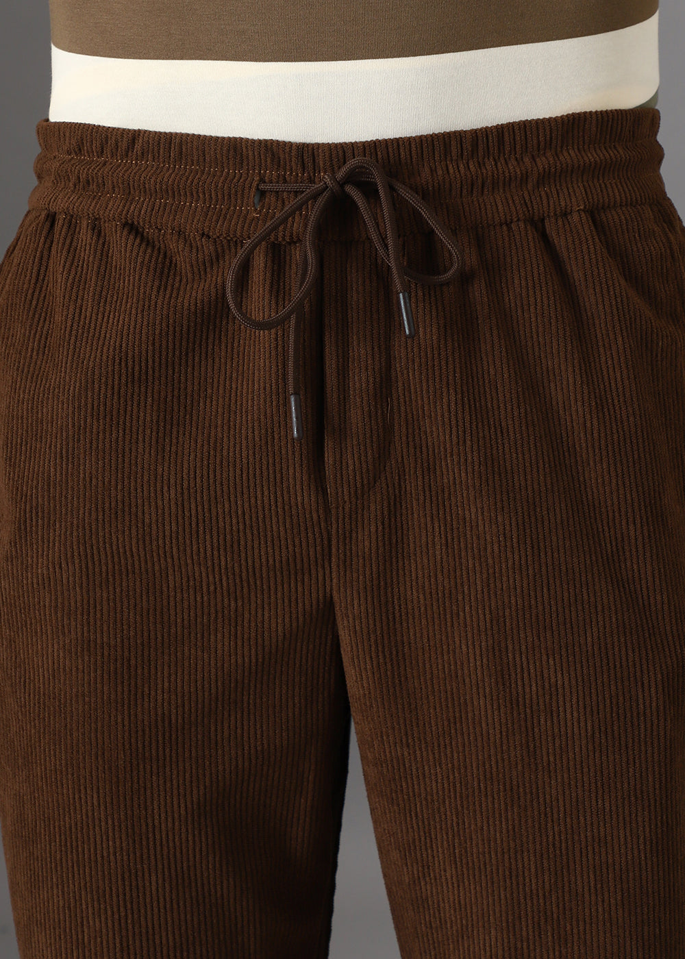 Terracotta Brown Corduroy Pants
