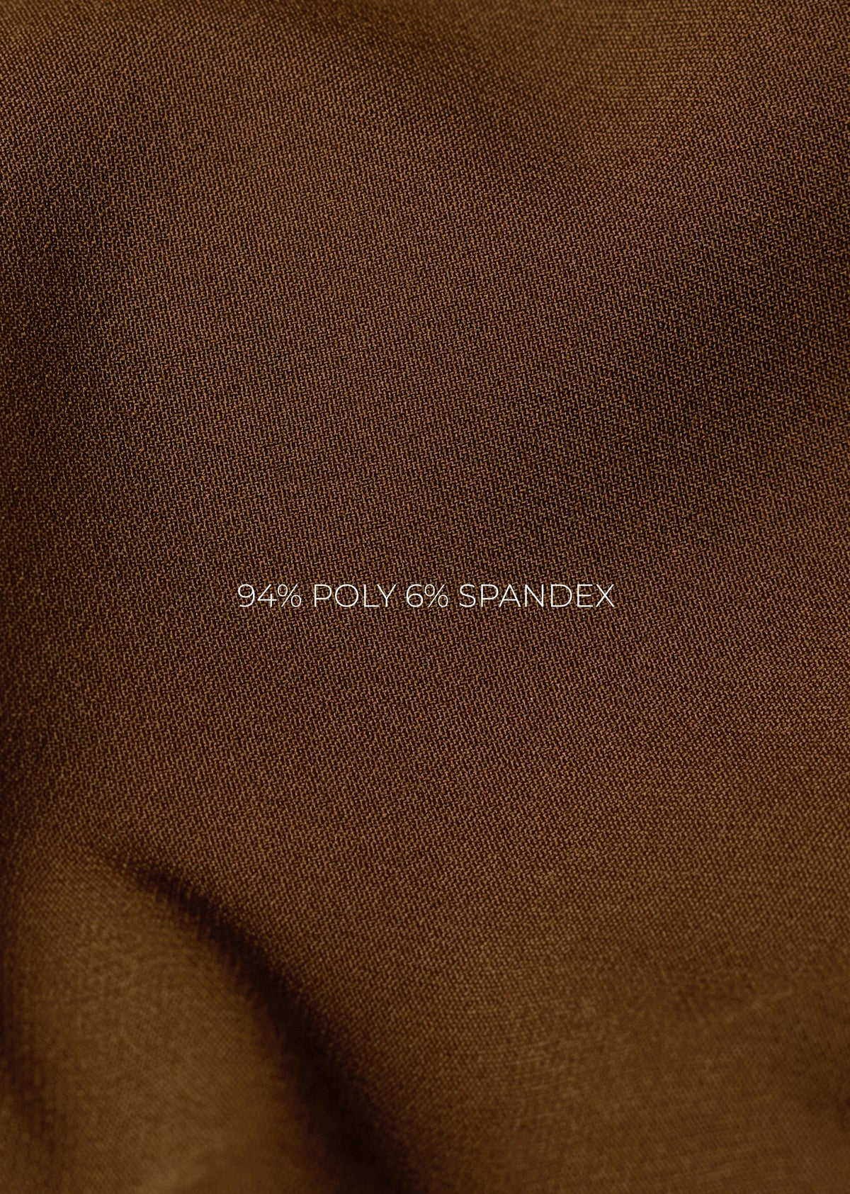 Terracotta Brown Pleated Gurkha Pant