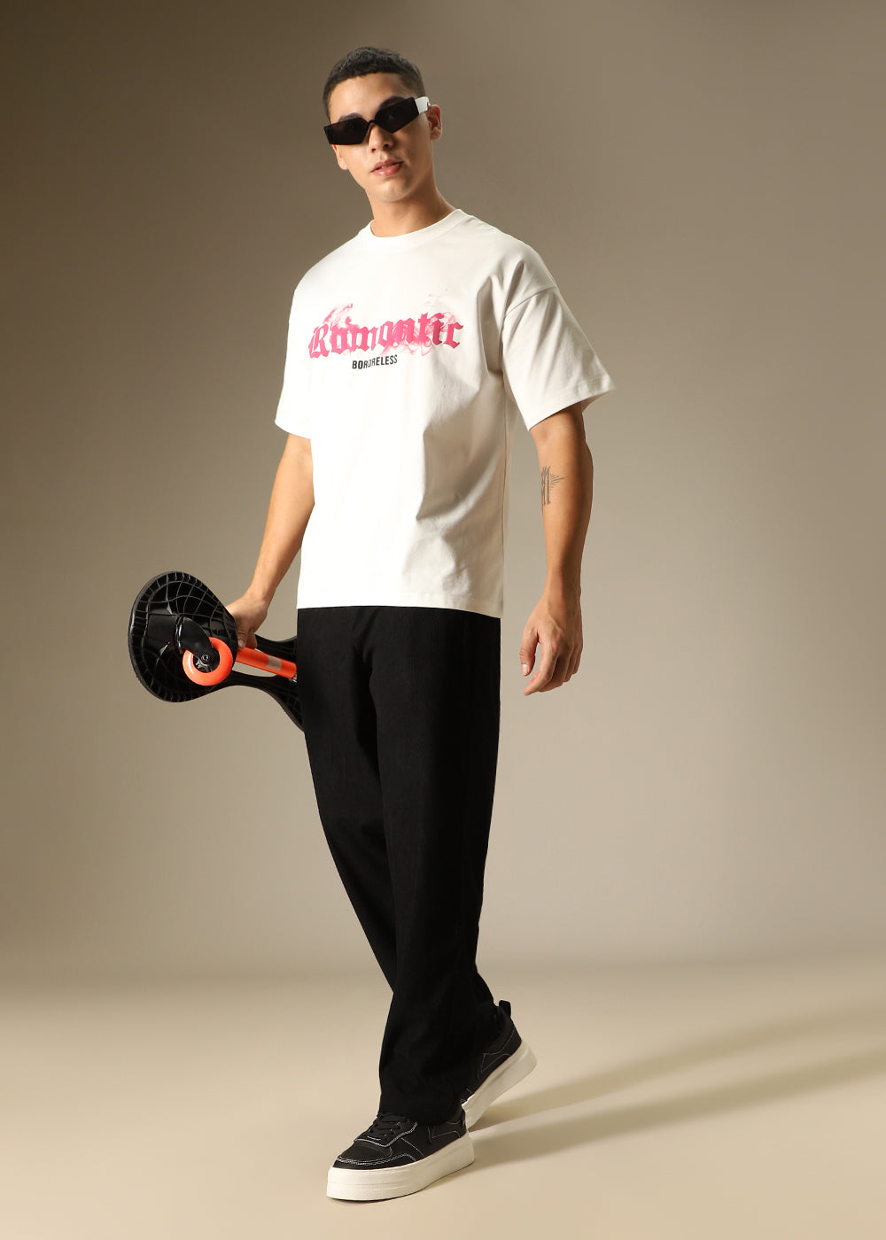 Black Thin Corduroy Pant
