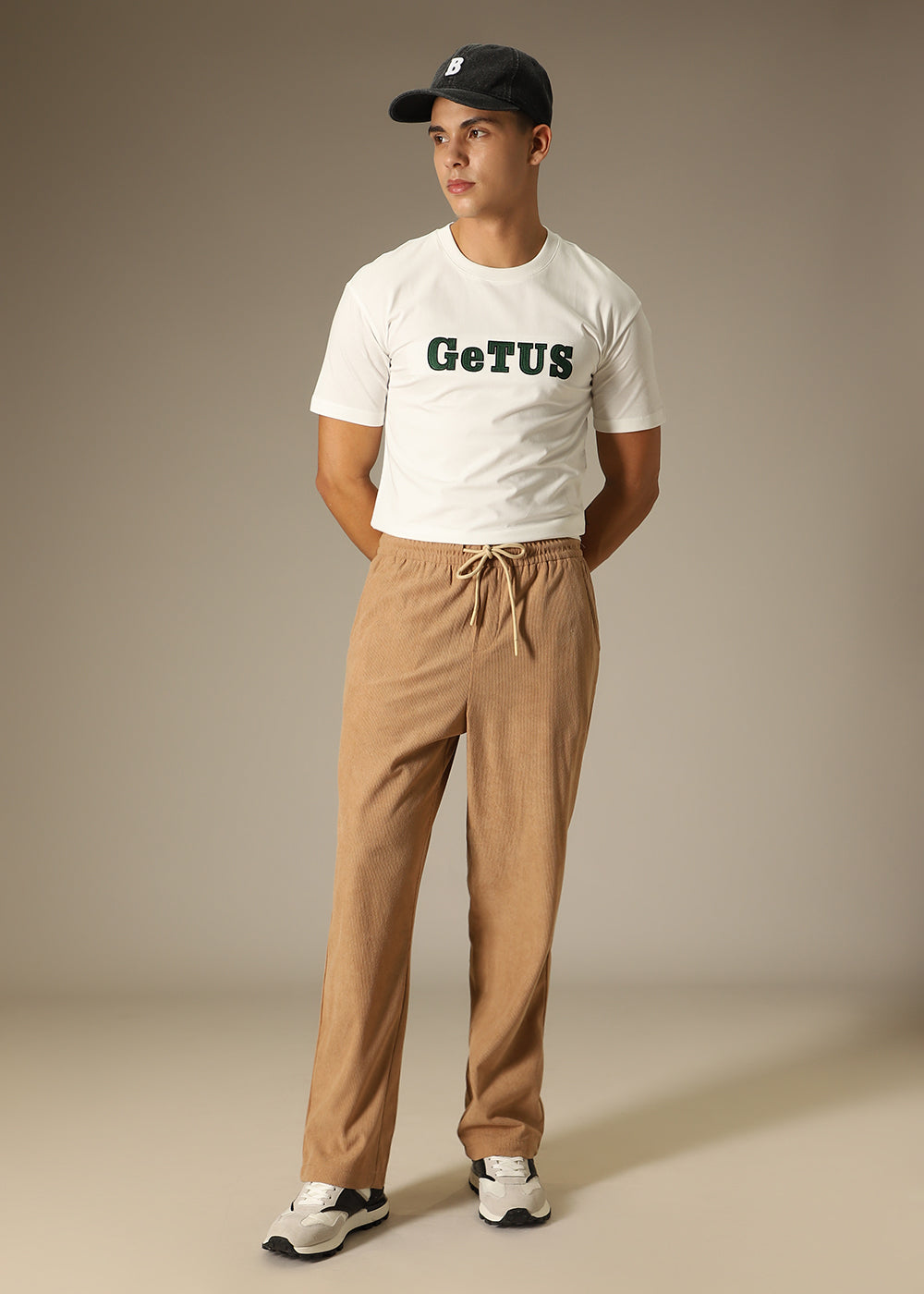 Brown Thin Corduroy Pant