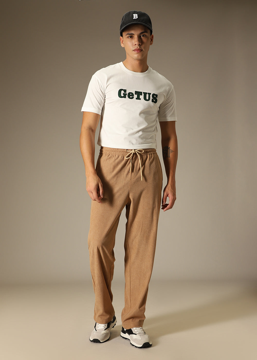 Brown Thin Corduroy Pant