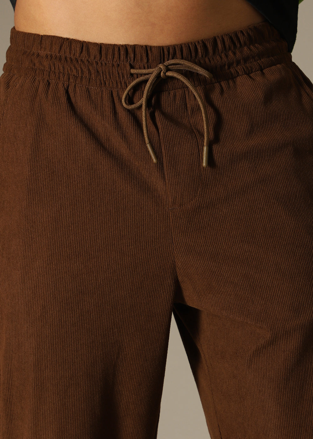 Dark Brown Thin Corduroy Pant