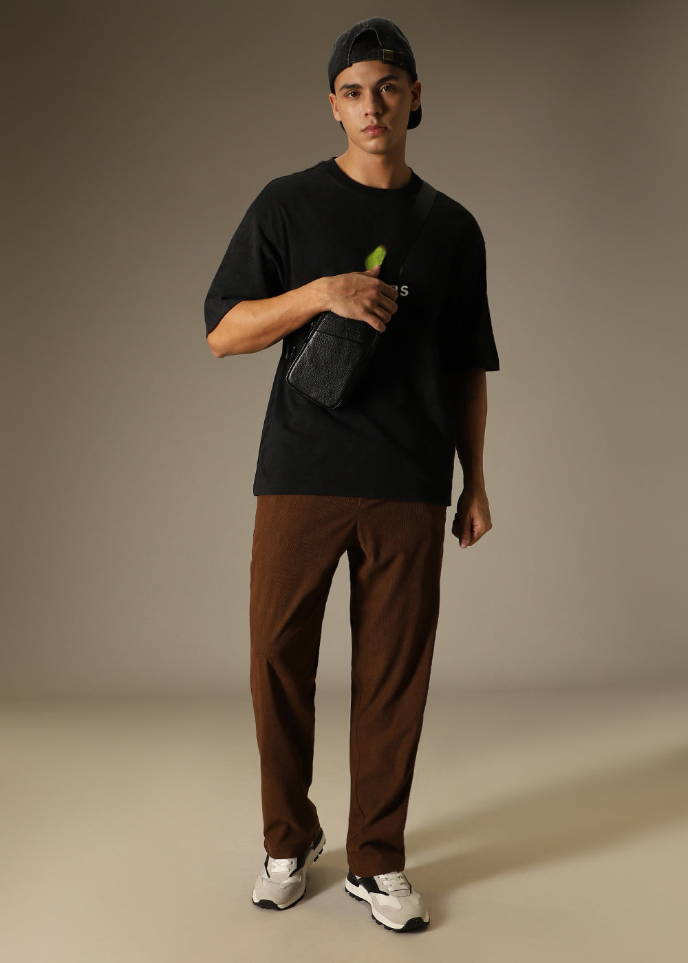 Dark Brown Thin Corduroy Pant