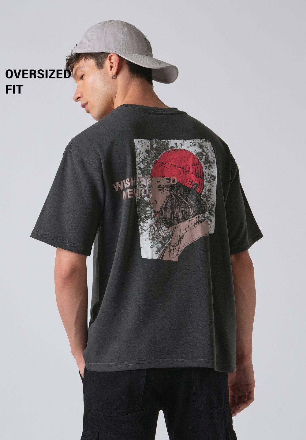 Thundercloud Grey Oversized T-shirt