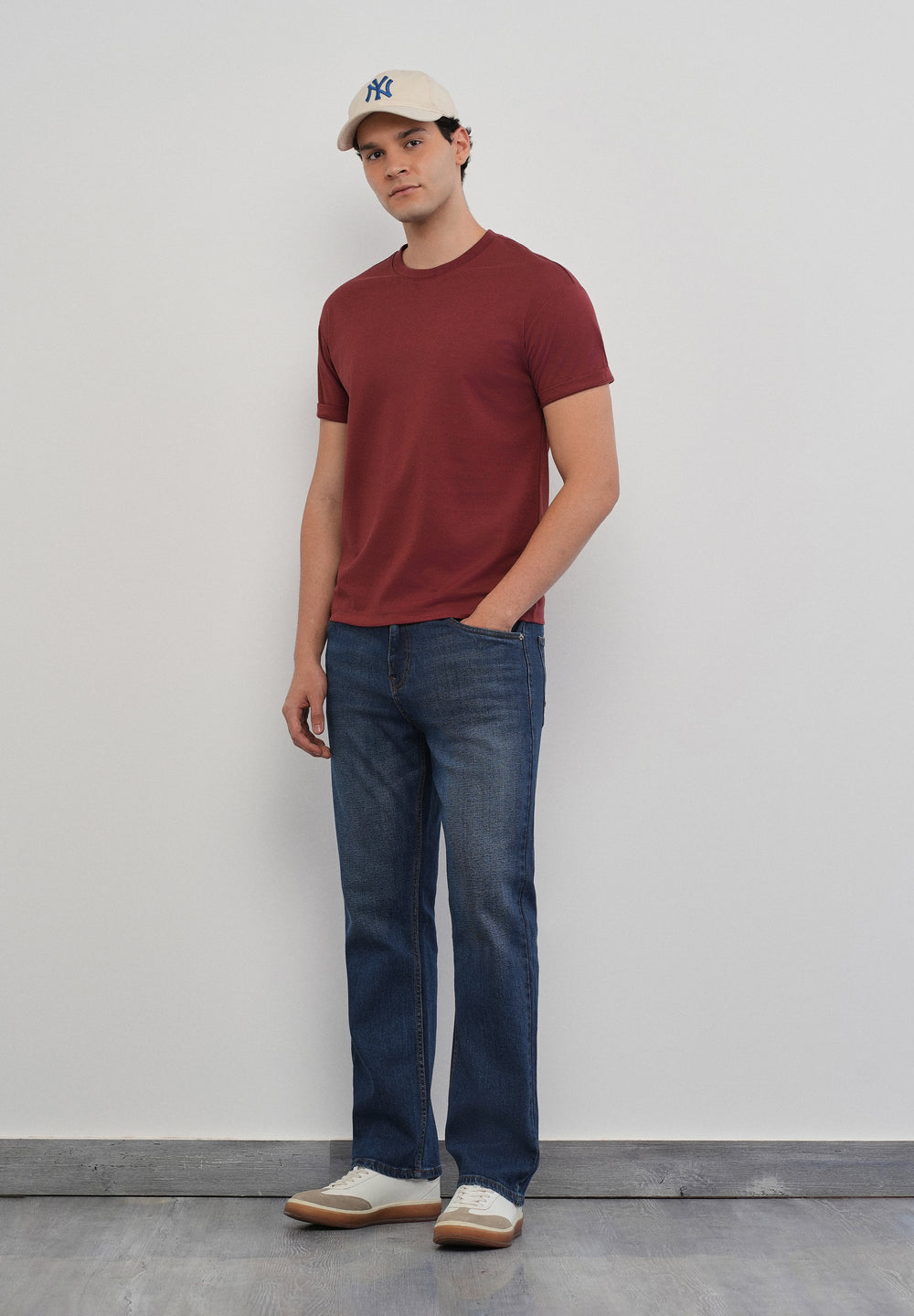 Timeless Blue Straight Fit Jeans