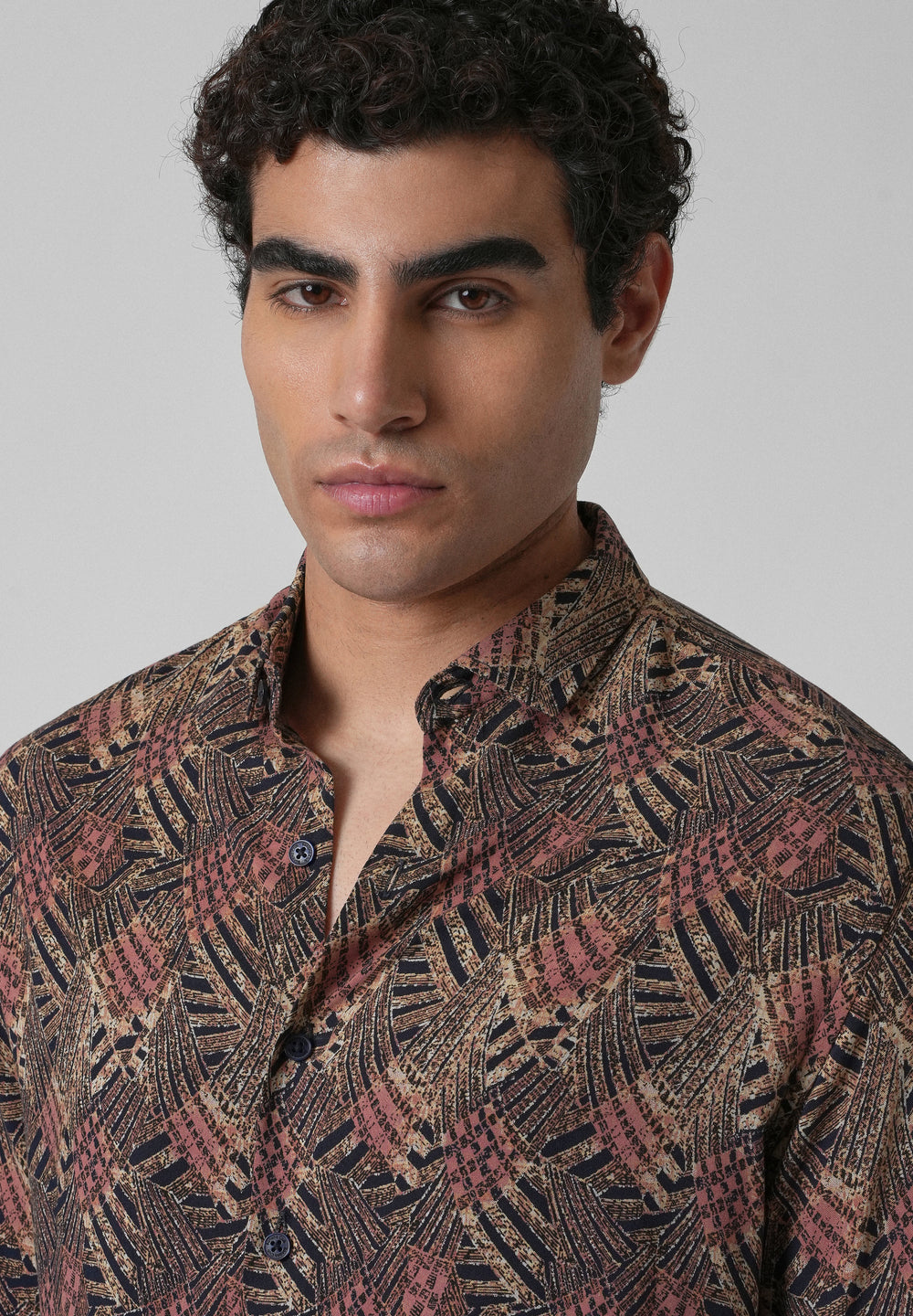 Tranquil Tendrils Feather Shirt