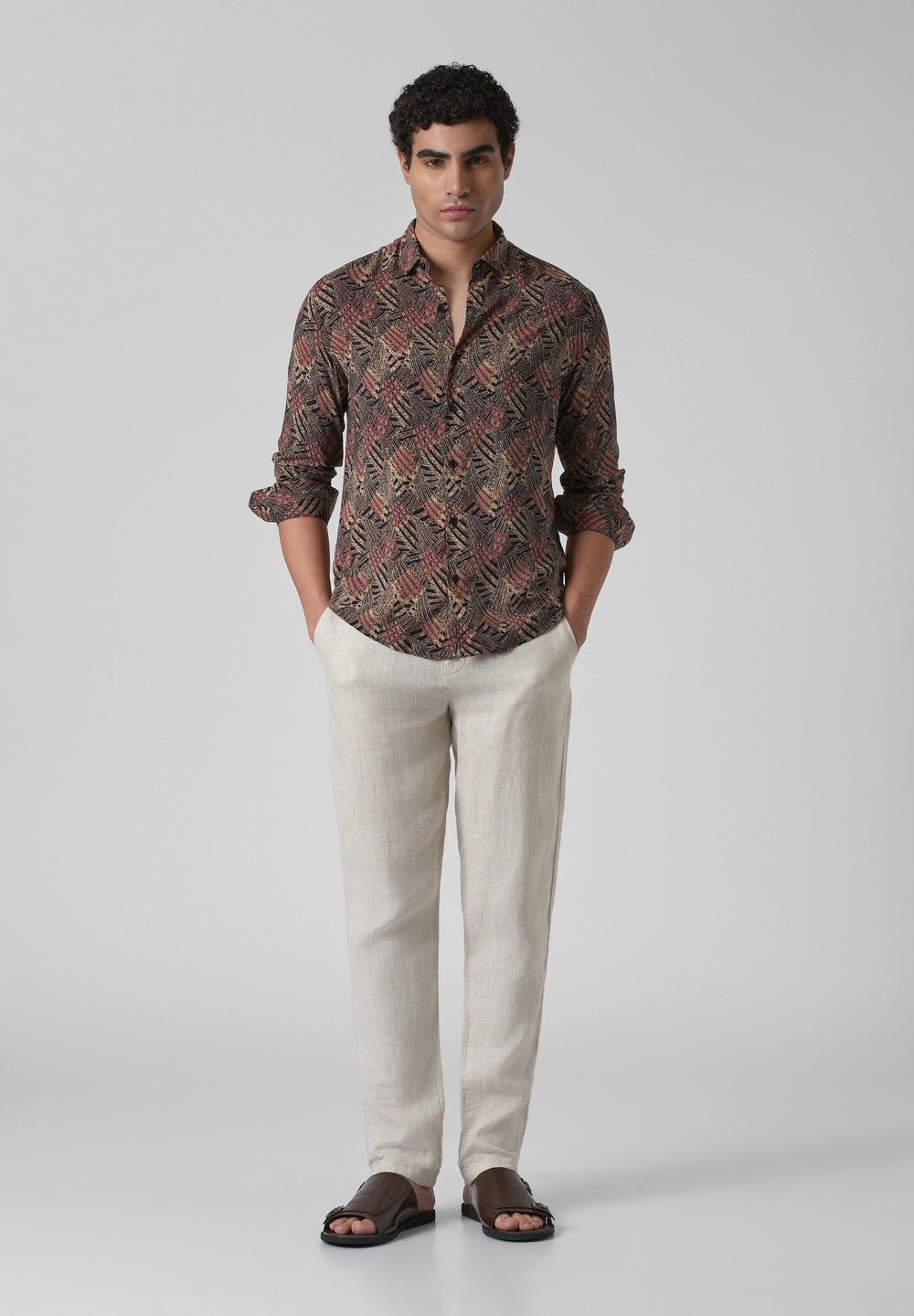 Tranquil Tendrils Feather Shirt