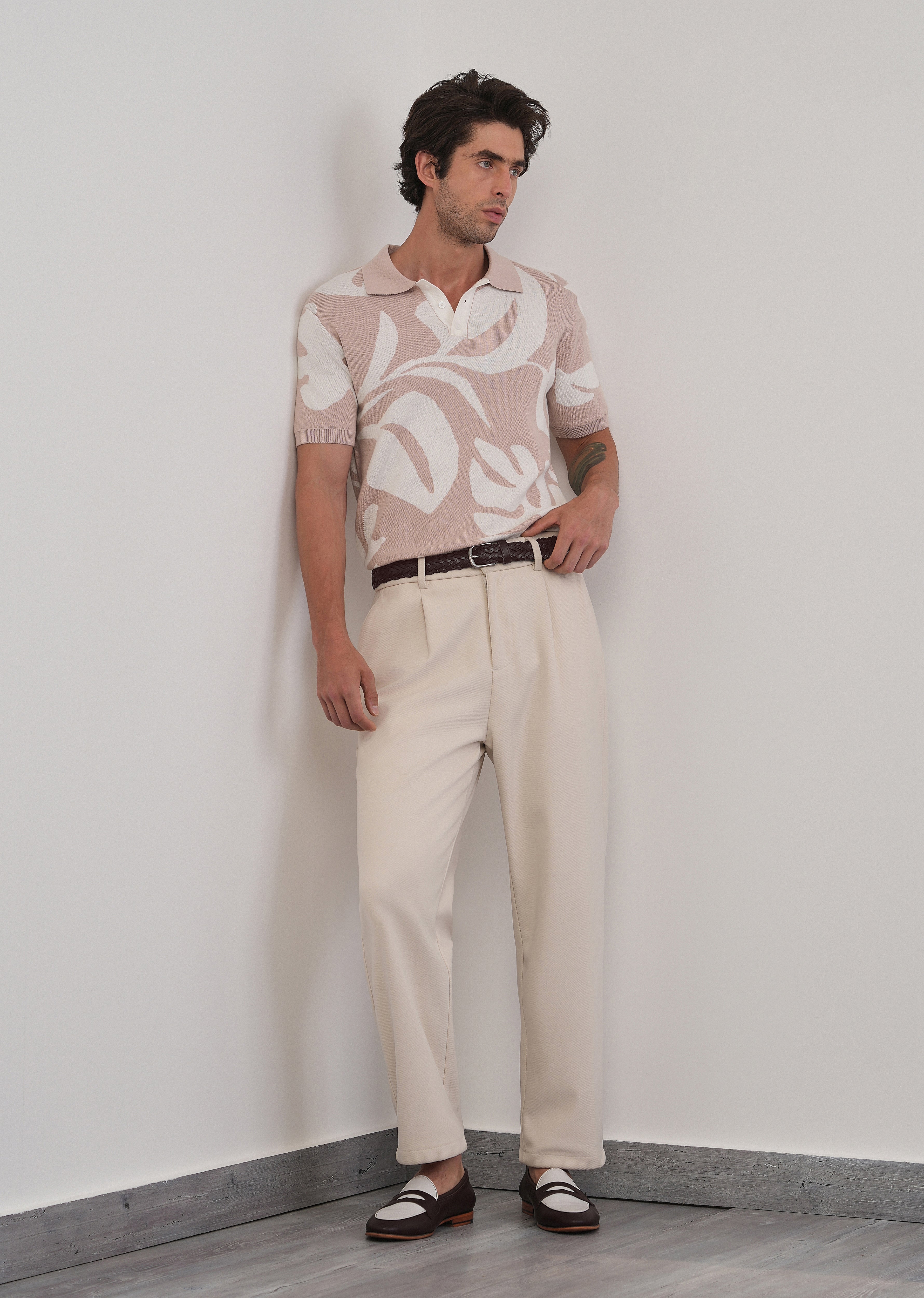 Cotton Tropical Knitted Polo