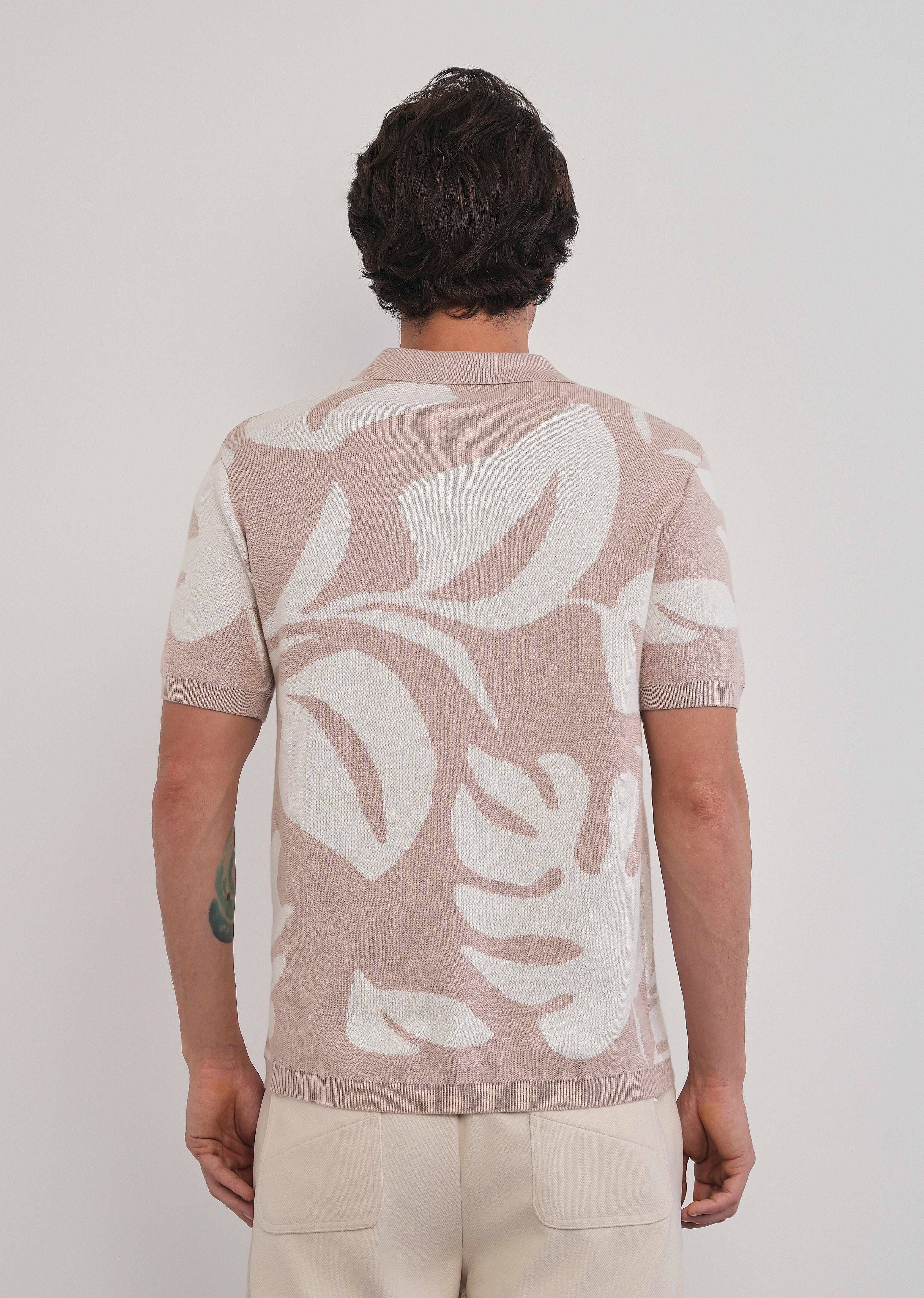Cotton Tropical Knitted Polo