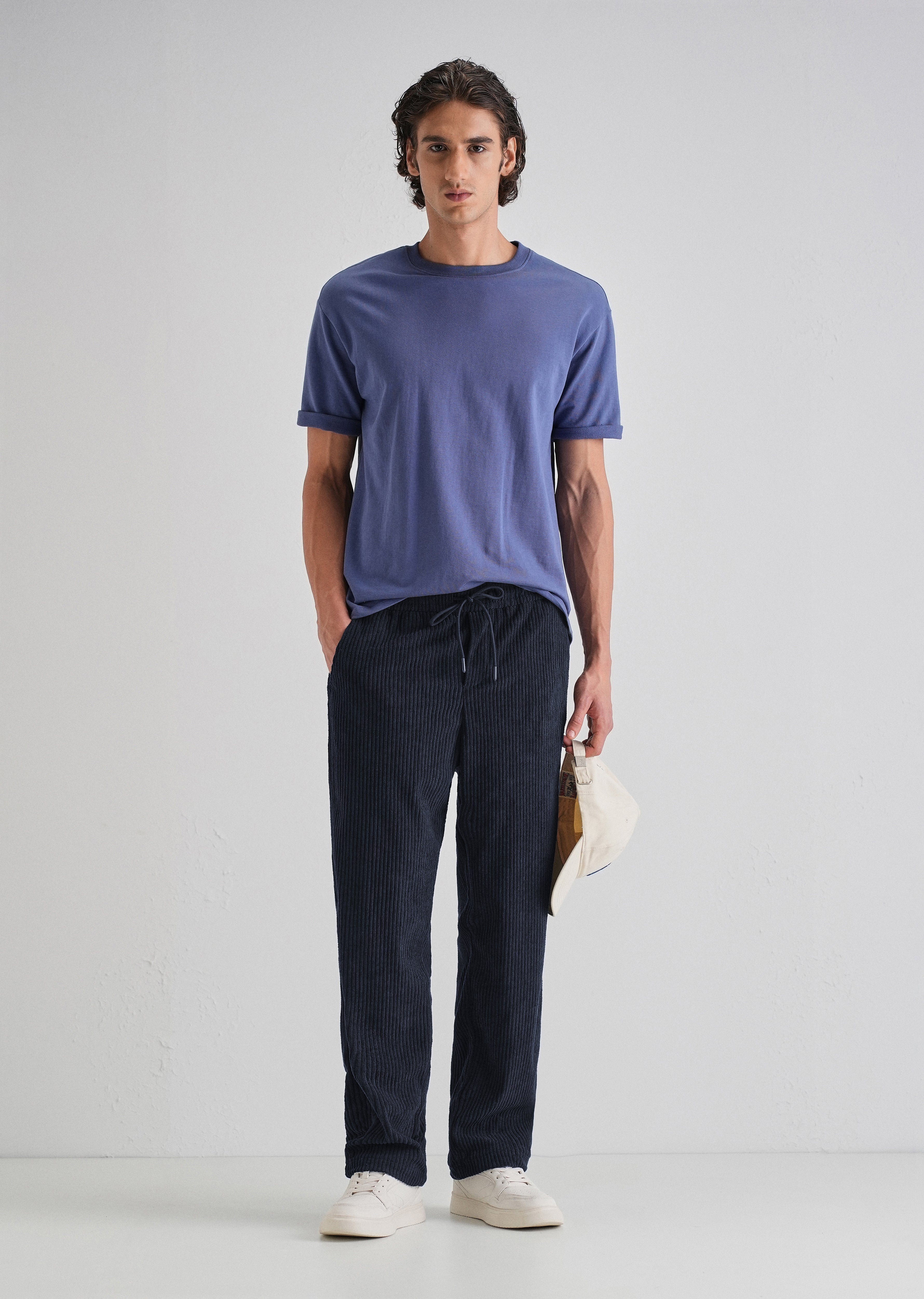 Twilight Blue Corduroy Pant