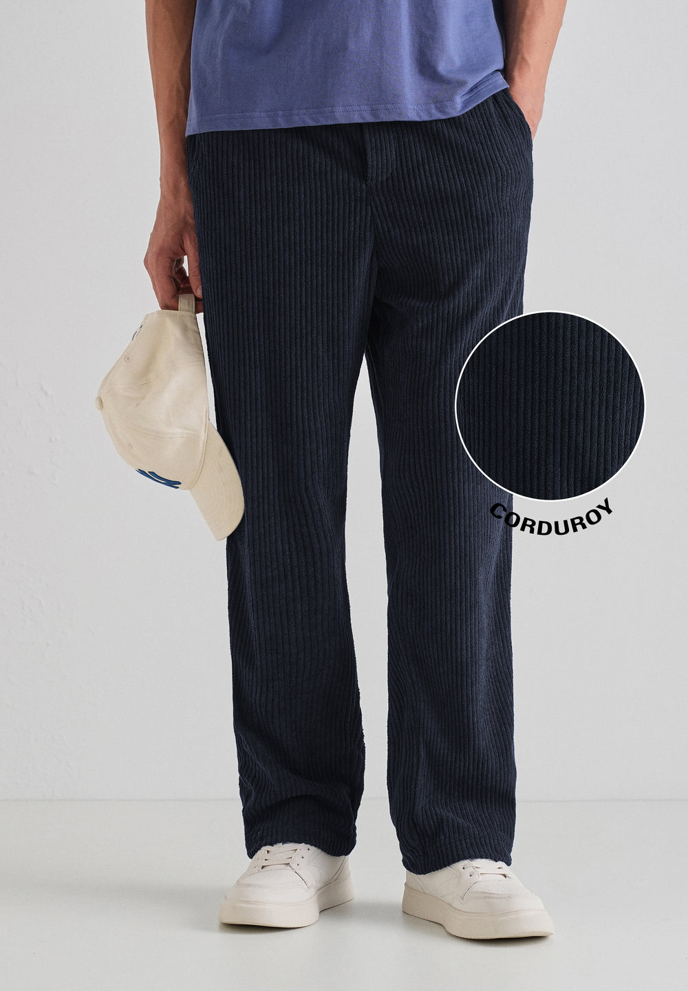 Twilight Blue Corduroy Pant