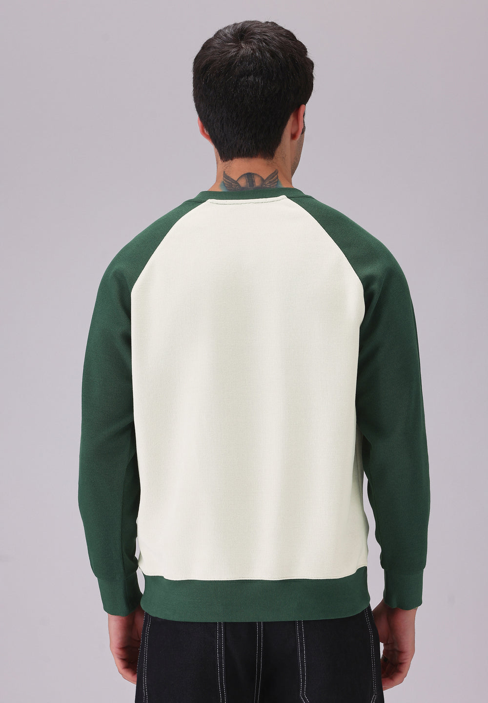 Typography Green Sweatshirt