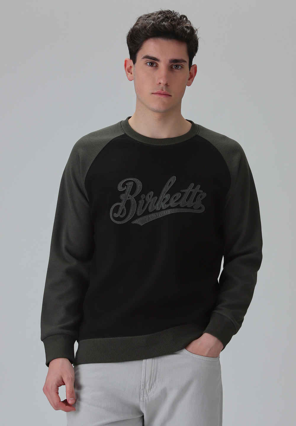 Typography Grey Sweatshirt