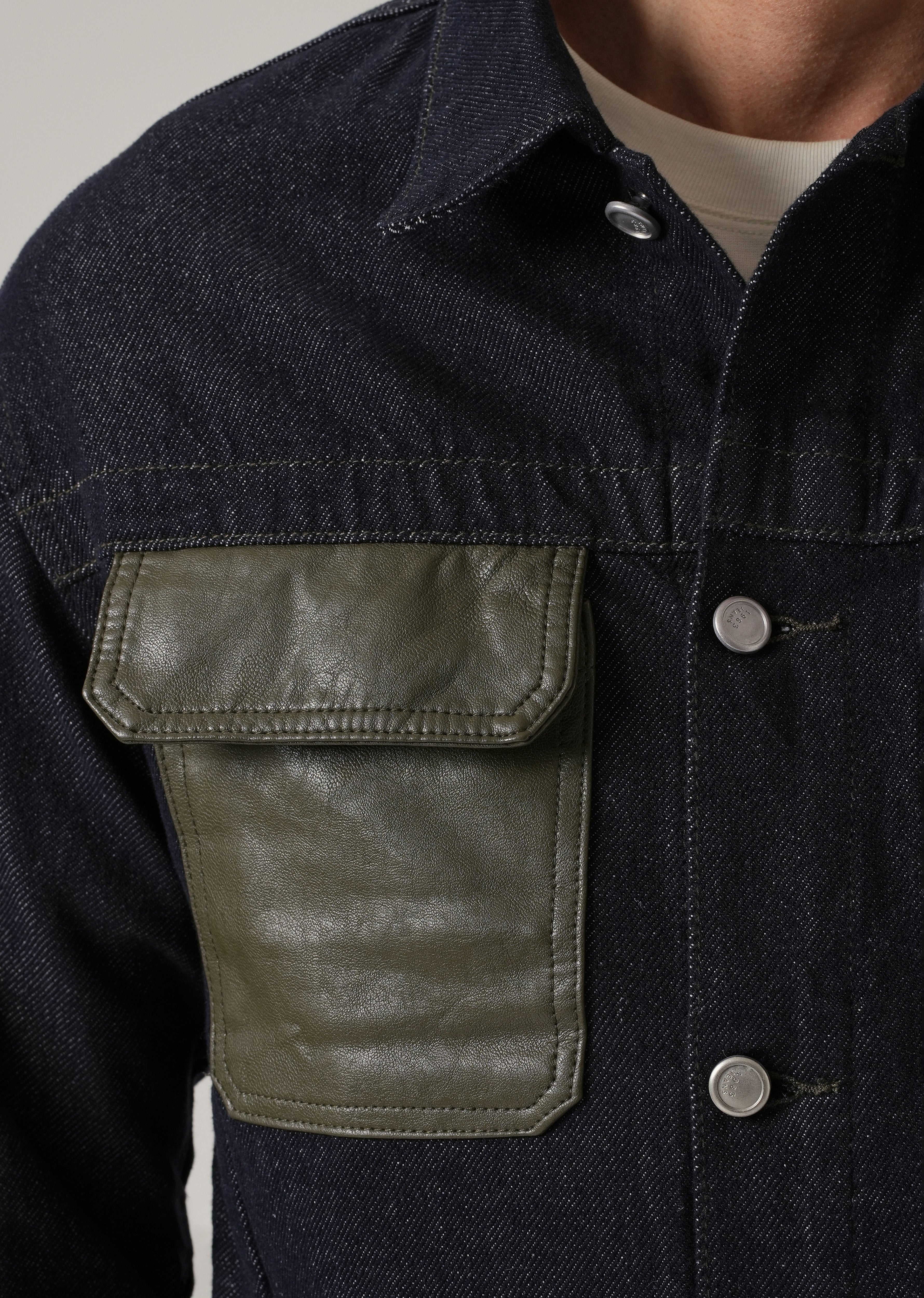 Utility Pocket Denim Jacket