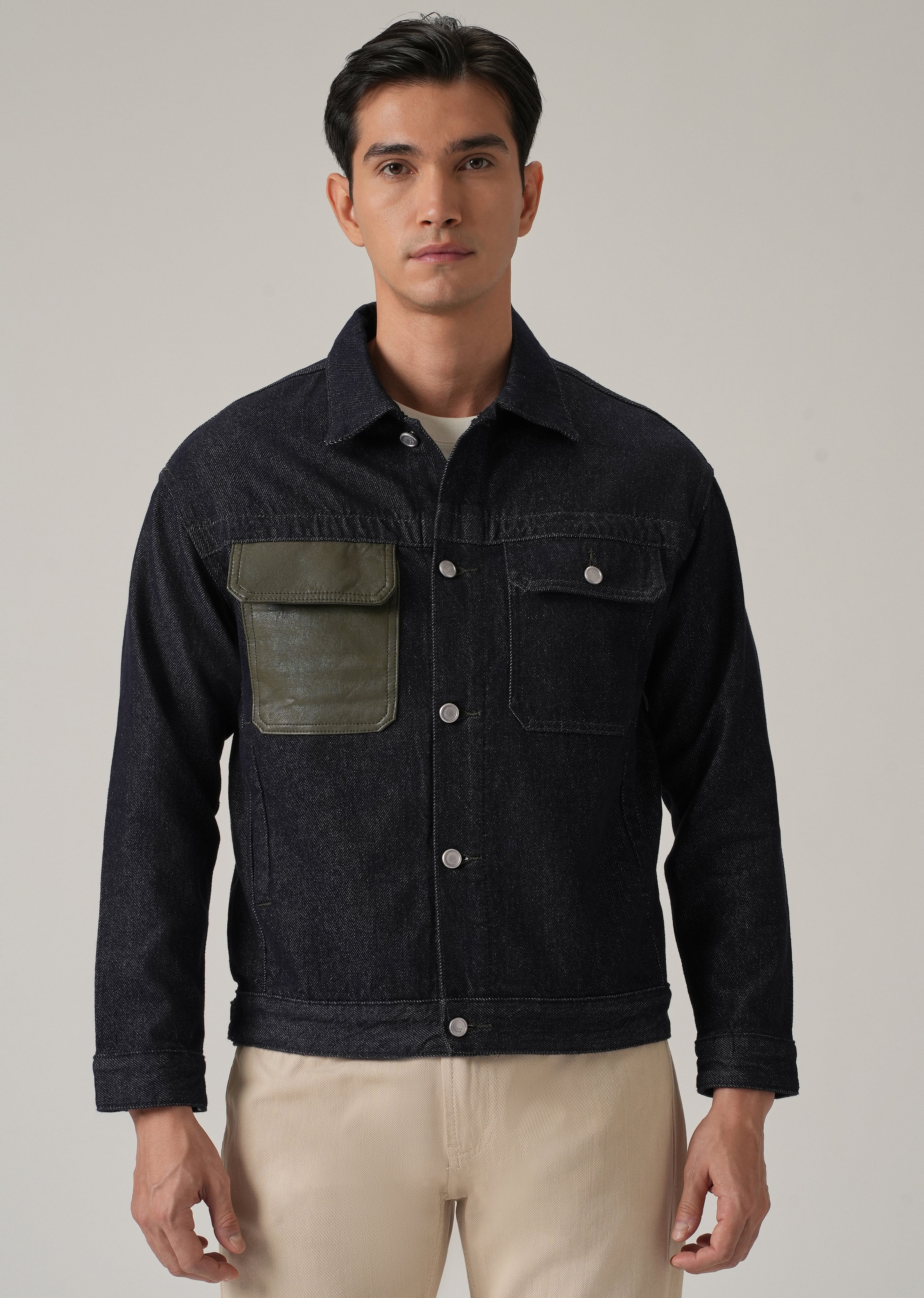 Utility Pocket Denim Jacket