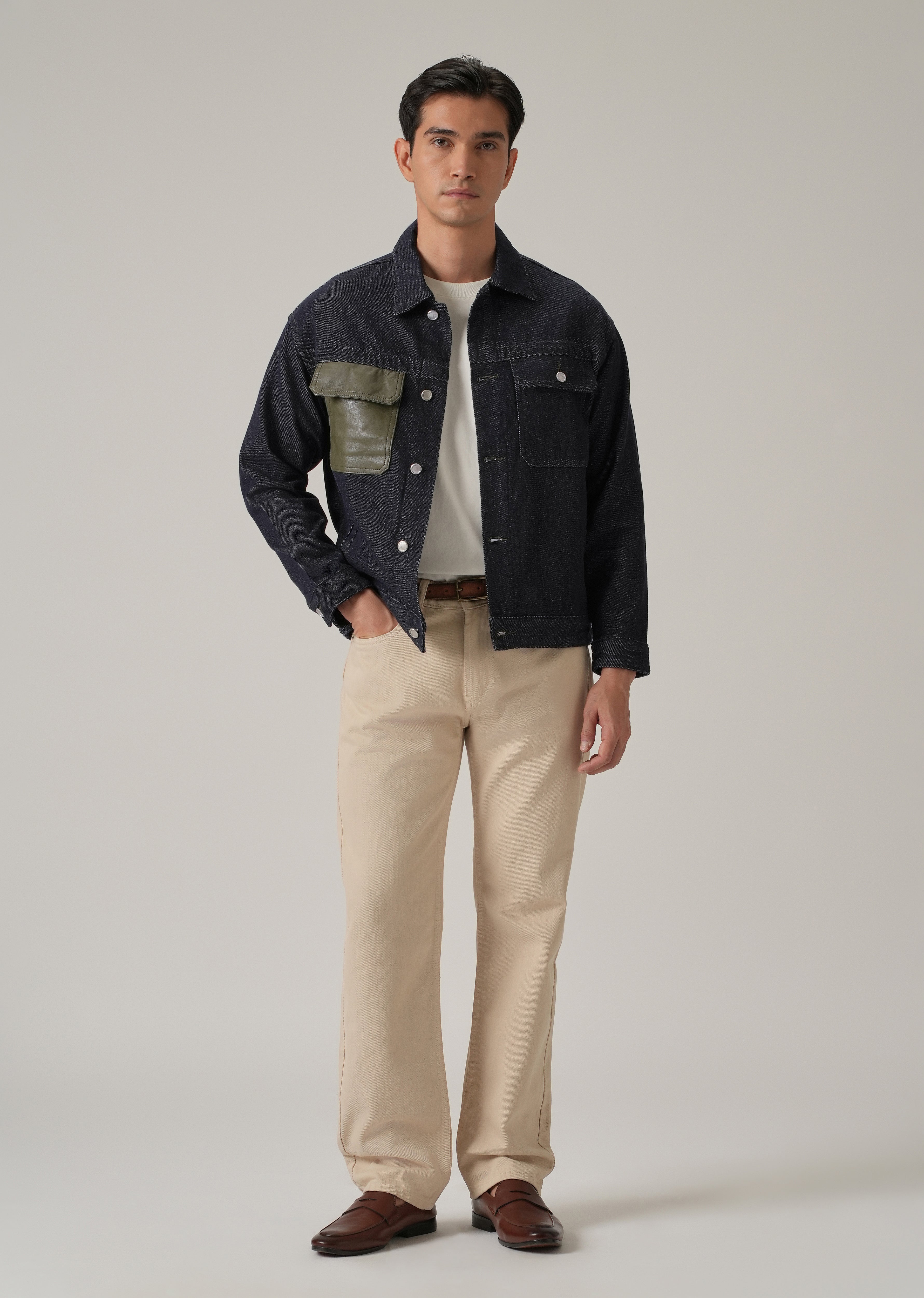 Utility Pocket Denim Jacket