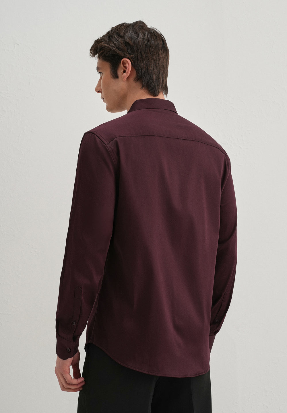 Valentine Heart Brooch Wine Designer Shirt