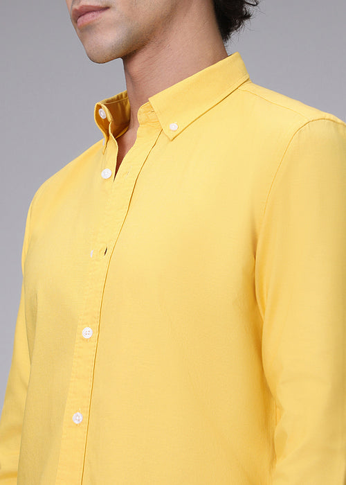 Vibrant Yellow Oxford Shirt