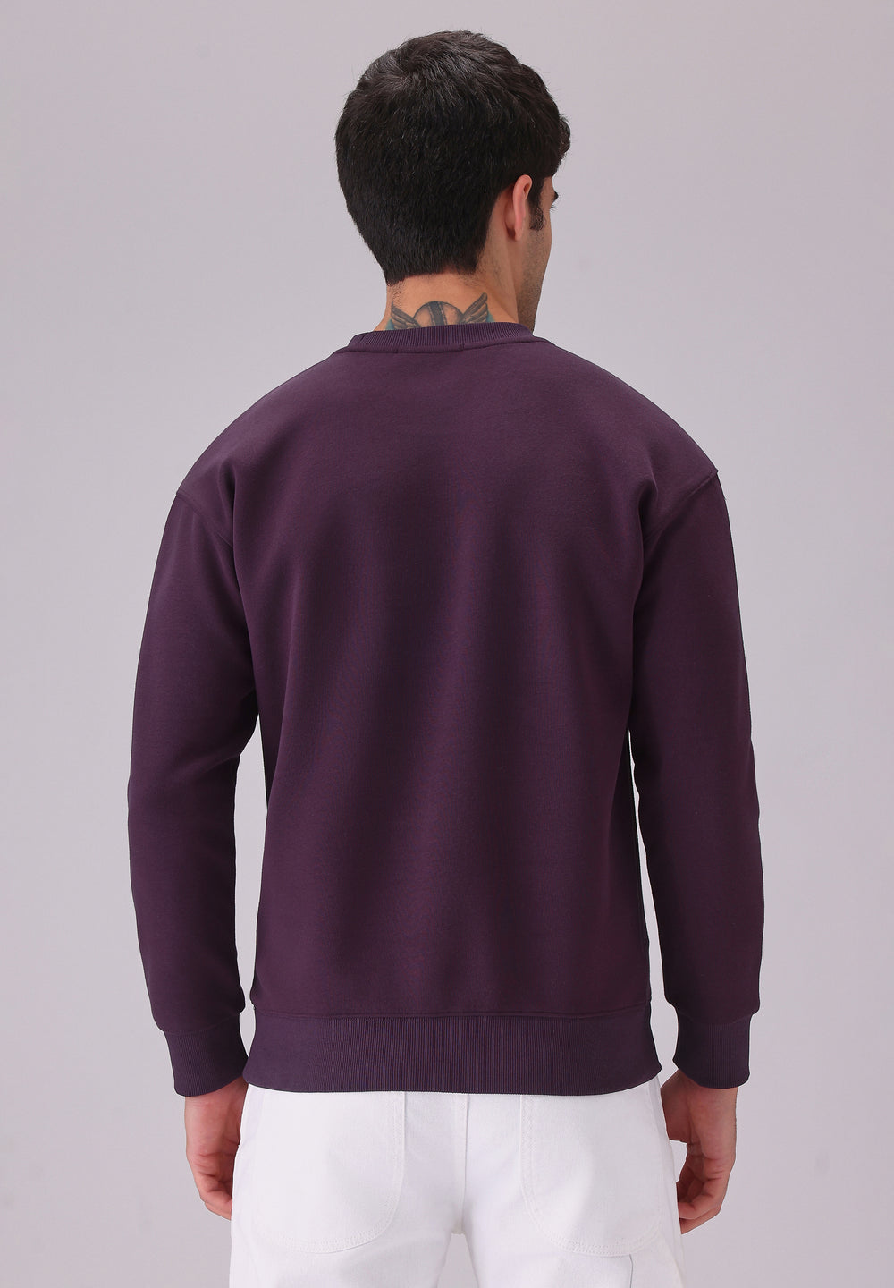 Violet Graphic Pocket Sweatshirt