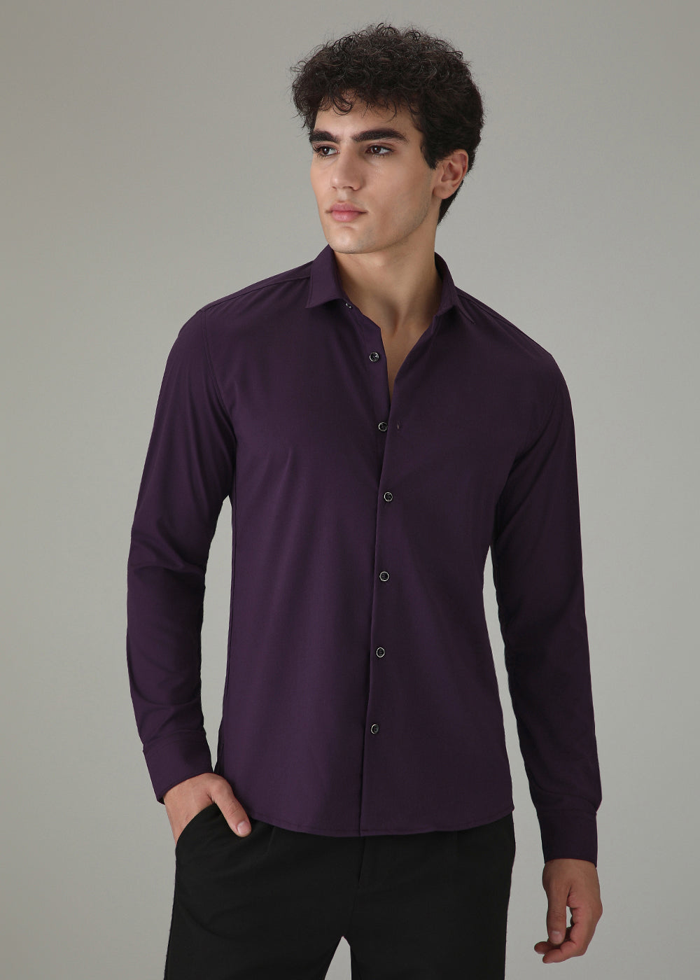 Violet Wrinkle Free Shirt