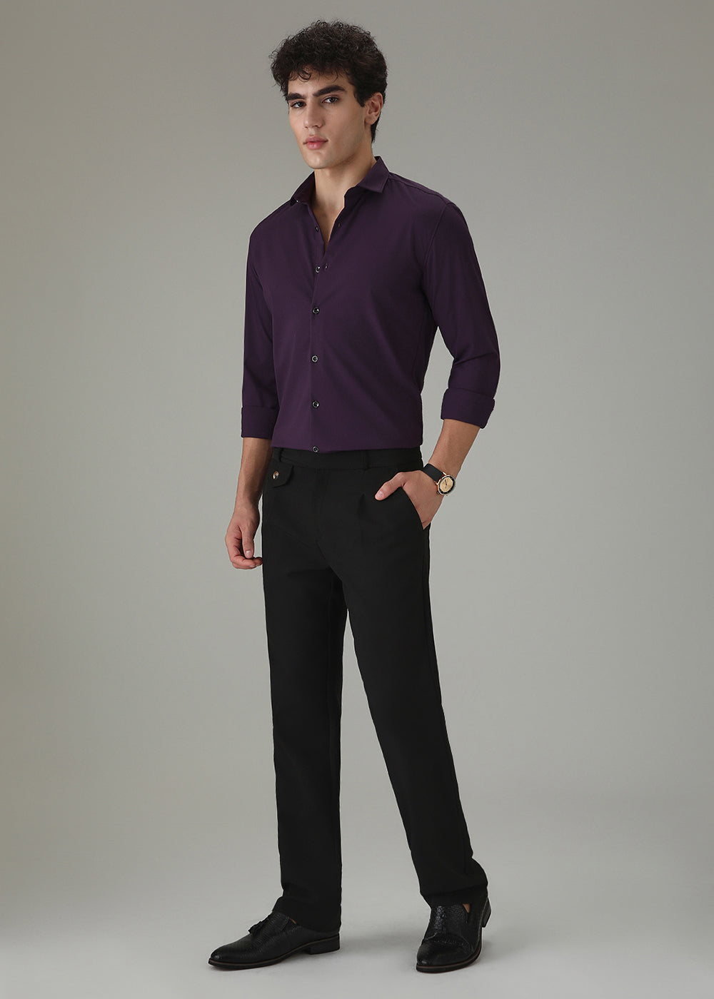 Violet Wrinkle Free Shirt