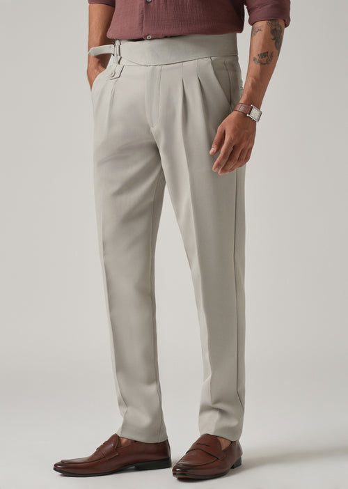 Warm Grey Gurkha Pant