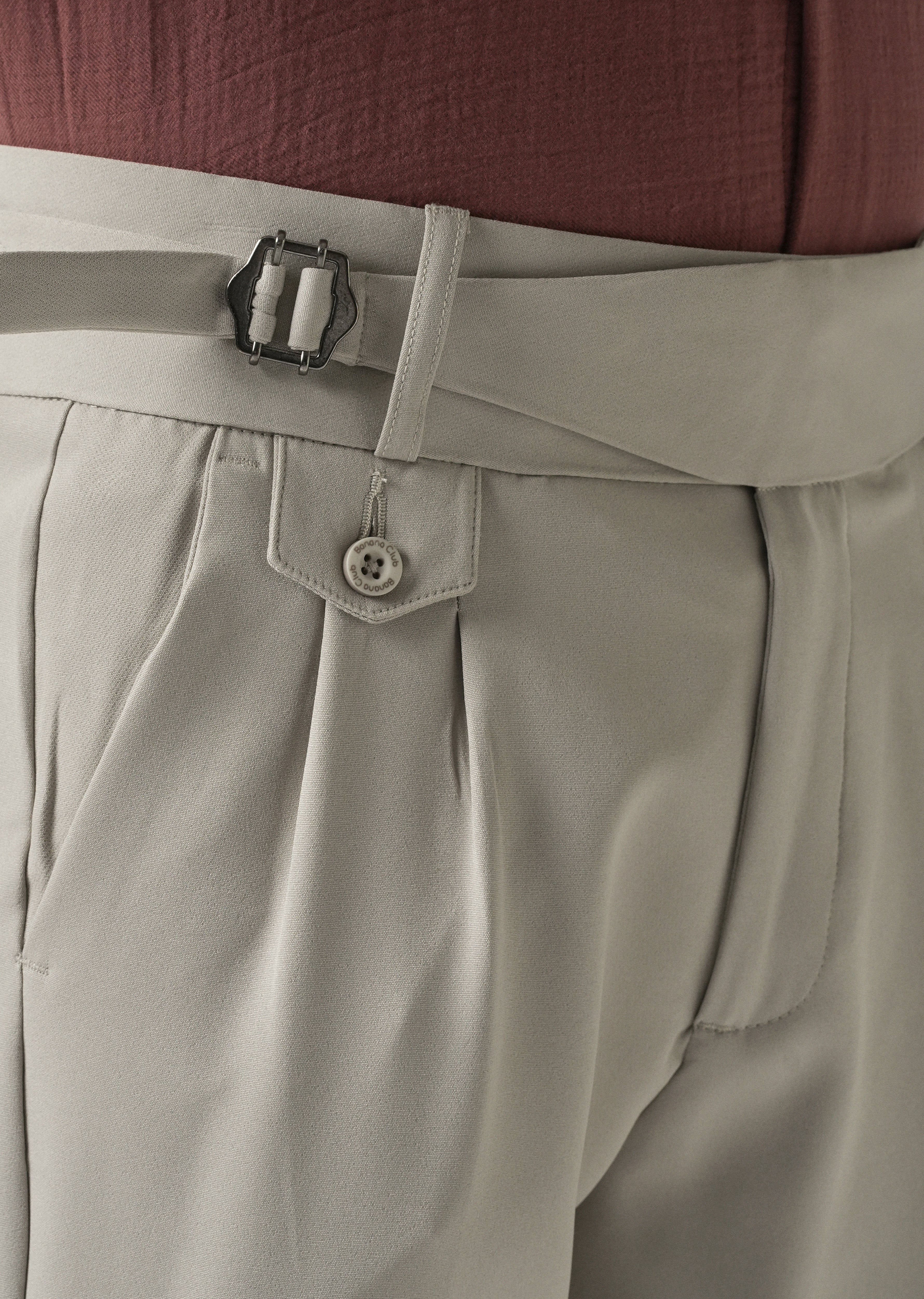 Warm Grey Gurkha Pant