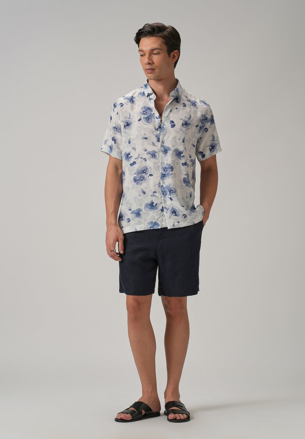 Wash Flora Printed Shirt