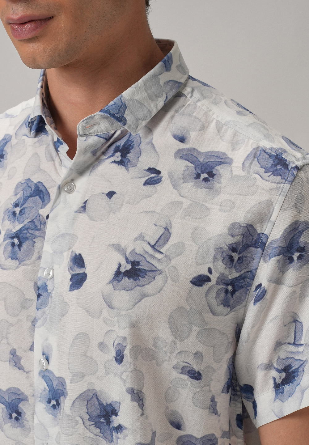 Wash Flora Printed Shirt