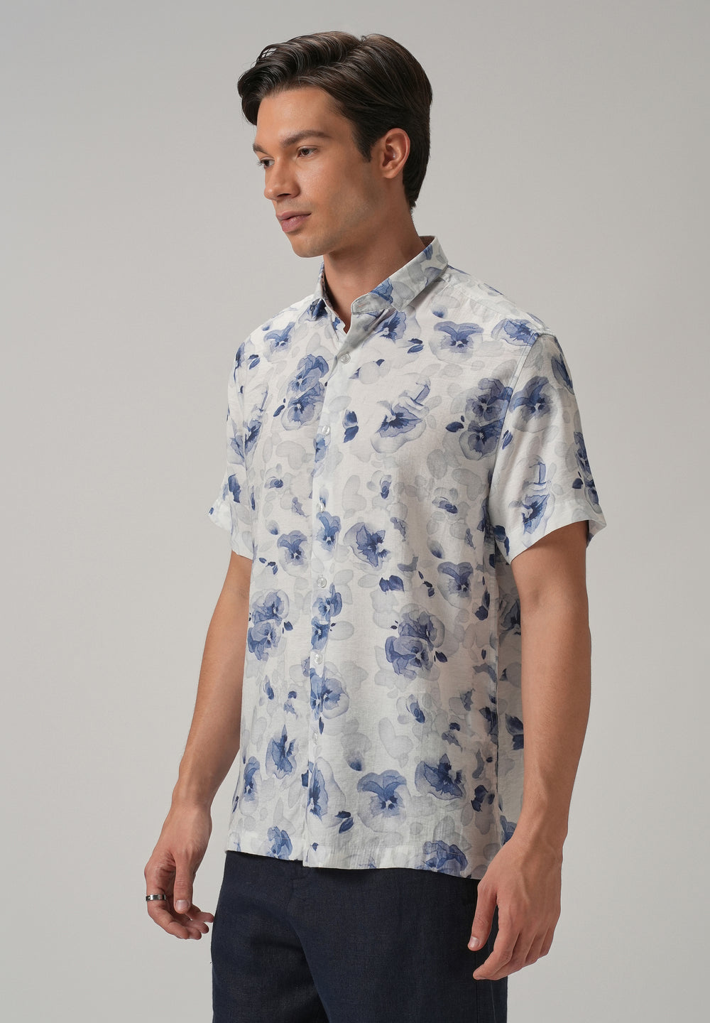 Wash Flora Printed Shirt