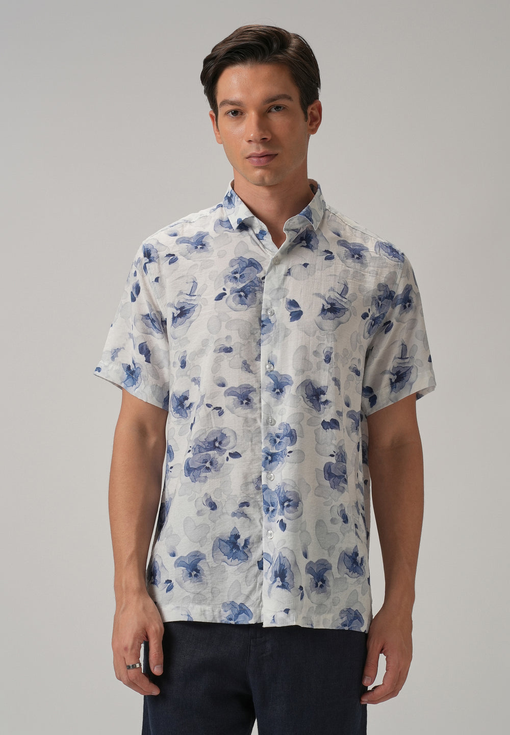 Wash Flora Printed Shirt